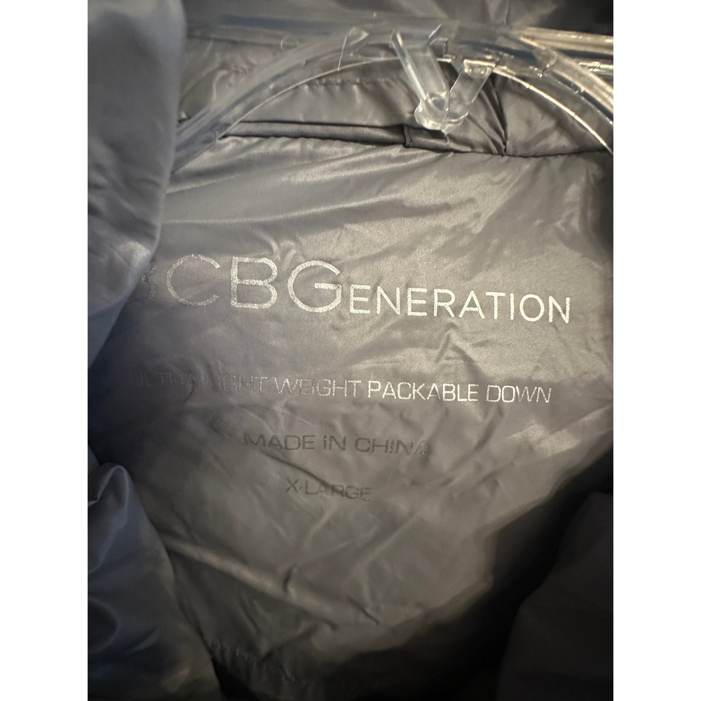 BCBGeneration Packable Down Puffer Jacket‎ Lightw… - image 2